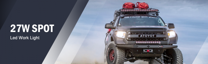 27W Off Road principale punto accende il faro antinebbia di azionamento luminoso eccellente per il camion SUV 0