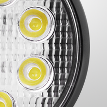 27W Off Road principale punto accende il faro antinebbia di azionamento luminoso eccellente per il camion SUV 3