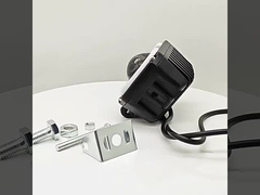 4x4 Offroad Led Lampada di lavoro Faretti Nebbia Guida luce 12-80V 4 pollici 30W occhi angolari Motociclo doppio