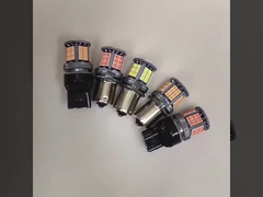 Segnali di svolta LED in lega di alluminio 120° Indicatori dell'angolo del fascio 3030 39 SMD 12v 1156 BA15S 1157 BAY15D