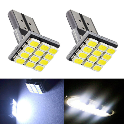 Potenza 9W lampadine a LED impermeabile IP67 360 gradi Luce automobilistica 12v T10 12SMD 1206 3020 Luce da lettura Targa