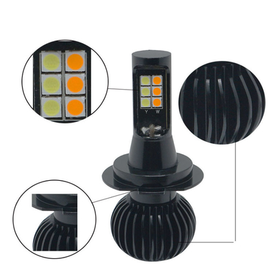 comprare H1 H3 H4 H7 H8 H11 9006 880 ha condotto l'universale istantaneo di colore della lampadina due ha condotto i fari antinebbia online manufacture