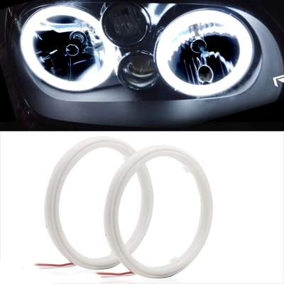 comprare La pannocchia leggera del cotone ha condotto l'antinebbia BLU ROSSA 12-18V 60MM di Angel Eyes Car Headlight Aperture 70MM 80MM online manufacture