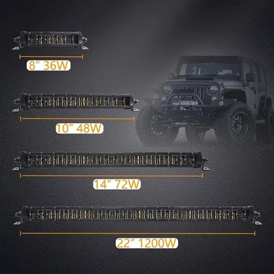 comprare Off-road 4x4 Jeep Truck UTV LED Light Bar 12V 24V Automotive LED Light Bar online manufacture