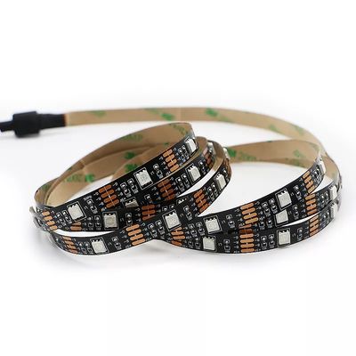 comprare CC variopinta 5V della banda a tubo del faro LED dell'automobile di USB SMD 5050 RGB flessibile online manufacture