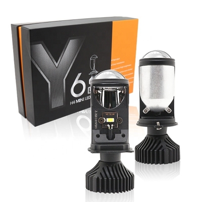 Il proiettore fendinebbia del faro dell'automobile del faro del motociclo LED dei fari H4 YD6 6000K dell'automobile ha modificato la lampadina 12V del LED