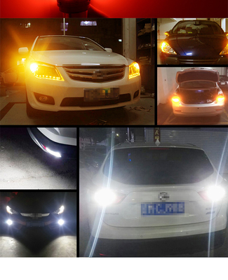 1156 2016 faro principale parte posteriore della luce di segnalazione 6500k 12v di giro dell'automobile 84smd