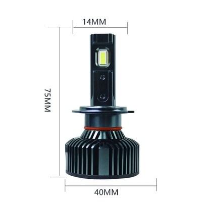 Testa principale alto potere bianco della lampada 110W delle lampadine H4 del faro di F5 Faro Focos H7