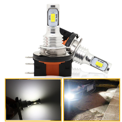Fari automobilistici delle lampade alogene del faro DRL di Luces Para Carros H15 LED