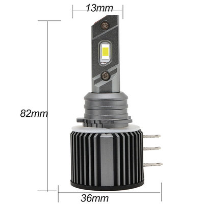 Faro 80W 8000LM dell'automobile del faro di H15 LED per Volkswagen Golf 6 7/Touran /Touareg/BMW 220I /Benz GLK/A180/A45 AMG