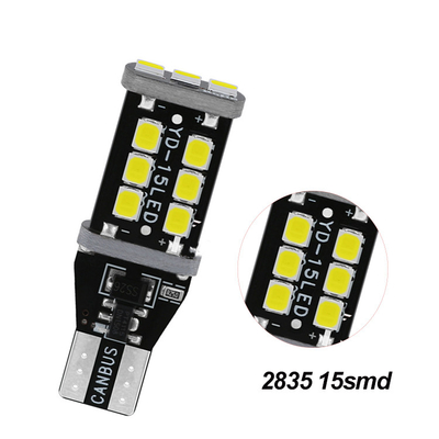 W6W WY16W 15 SMD che il faro automobilistico 2835 del LED ferma l'automobile leggera T15 ha condotto la luce