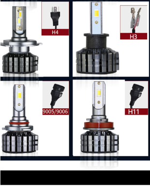 12-18V H1 ha condotto la lampadina H4 H7 H8 H11 9005 del faro 9006 9012 H3 880 H13 9004 9007