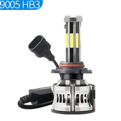 8 faro automobilistico 6000K 360 Canbus dei lati H1 H3 H4 H7 9005 9006 LED