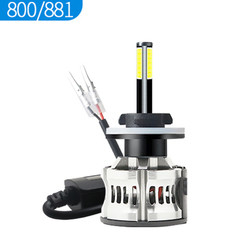 8 faro automobilistico 6000K 360 Canbus dei lati H1 H3 H4 H7 9005 9006 LED