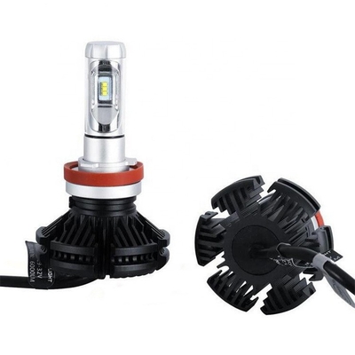 Faro antinebbia Fanless H4 H7 H11 9005 9006 LED del faro automobilistico di X3