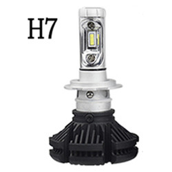 Faro antinebbia Fanless H4 H7 H11 9005 9006 LED del faro automobilistico di X3