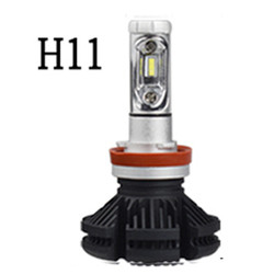 Faro antinebbia Fanless H4 H7 H11 9005 9006 LED del faro automobilistico di X3