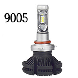 Faro antinebbia Fanless H4 H7 H11 9005 9006 LED del faro automobilistico di X3
