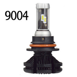 Faro antinebbia Fanless H4 H7 H11 9005 9006 LED del faro automobilistico di X3