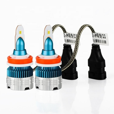 H1 H3 H4 H7 H8 H11 9005 9006 luce bianca delle lampadine MI2 del faro dell'automobile del LED