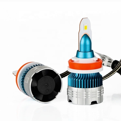 H1 H3 H4 H7 H8 H11 9005 9006 luce bianca delle lampadine MI2 del faro dell'automobile del LED