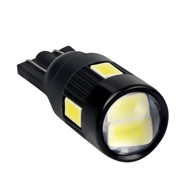 6 SMD lampadine principali Nonpolarity del lato dell'automobile di T10 5630 hanno modificato la CC 12V della lampadina del LED