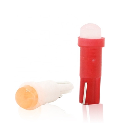 12v ha condotto gli indicatori luminosi per la PANNOCCHIA 1SMD LED rosso/verde/giallo/blu/bianco di 3D delle automobili T5