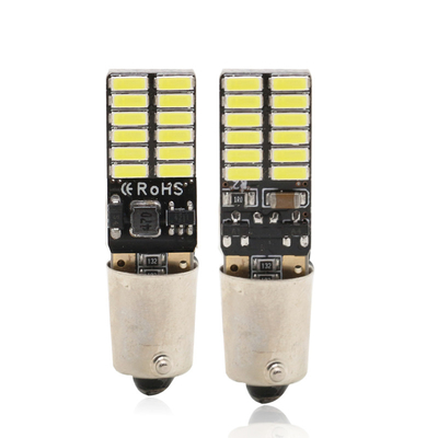 La larghezza automobilistica delle lampadine di BA9S 4014 24SMD LED ha condotto l'indicatore luminoso 12V