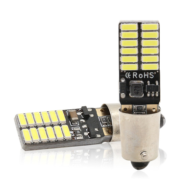 La larghezza automobilistica delle lampadine di BA9S 4014 24SMD LED ha condotto l'indicatore luminoso 12V