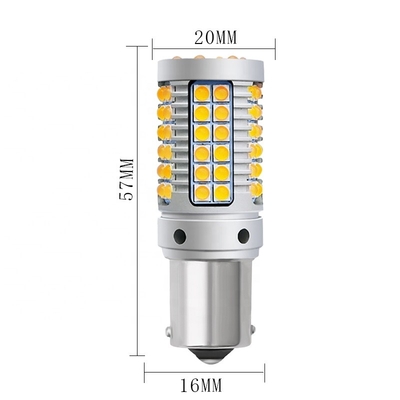 23w Canbus 1156 3030 luminosità delle luci di segnalazione P21w Ba15s 1156 di giro dell'automobile 69smd alta