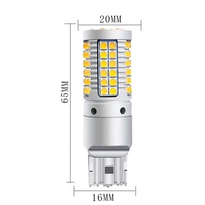 l'auto di 69smd Ba15s ha condotto le luci di segnalazione 23w Canbus di giro 7440 3030