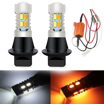 5630 20SMD hanno condotto le lampadine del segnale di giro raddoppiano il colore 7440 T20 BA15S 1156 BAU15S
