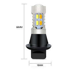 5630 20SMD hanno condotto le lampadine del segnale di giro raddoppiano il colore 7440 T20 BA15S 1156 BAU15S