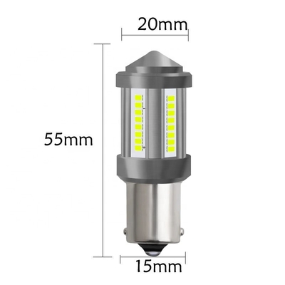 7440 luci di segnalazione di giro del freno del LED 1156 BA15S BAY15S 2016 40SMD nessun errore Drl 12 V la sveglia