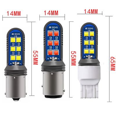 l'universale 5w ha condotto il segnale di giro della luce della coda Mini Headlamps 12SMD