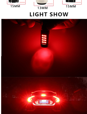 Faro d'inversione delle luci di segnalazione 2835 universali su ordinazione di giro dell'automobile lampadina istantaneo di tre volte