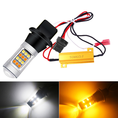 Luce luminosa eccellente della targa di immatricolazione delle lampadine delle luci di segnalazione T20 di giro del freno di Canbus 12V LED