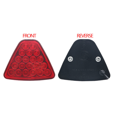 L'automobile del triangolo di Automotive Led Lights del pilota di colore rosso ha modificato le luci 1000lm