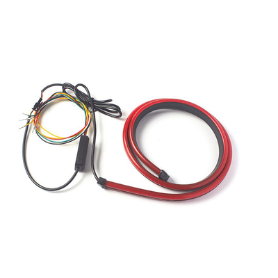 Supporto infiammante rosso flessibile della terza della luce dei freni della banda a tubo del faro LED dell'automobile alto coda della parte posteriore
