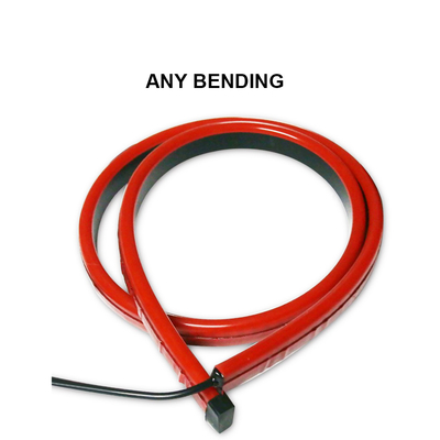 Supporto infiammante rosso flessibile della terza della luce dei freni della banda a tubo del faro LED dell'automobile alto coda della parte posteriore