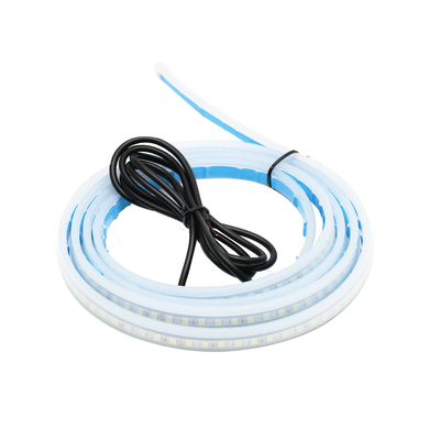 luci impermeabili flessibili DRL della guida di flusso del freno del segnale di giro della banda a tubo del faro LED dell'automobile di 2pcs 12V