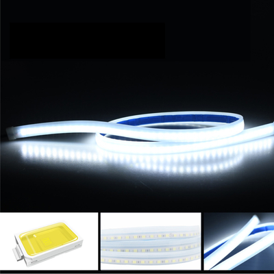 luci impermeabili flessibili DRL della guida di flusso del freno del segnale di giro della banda a tubo del faro LED dell'automobile di 2pcs 12V