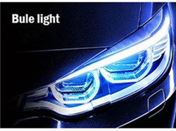 luce 2pcs della guida di flusso del freno della banda a tubo del faro LED dell'automobile di giorno di 30cm 45cm 60cm