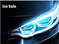 luce 2pcs della guida di flusso del freno della banda a tubo del faro LED dell'automobile di giorno di 30cm 45cm 60cm