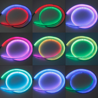 striscia principale flessibile sequenziale esile leggera del segnale di giro di funzionamento di tempo di giorno di 2pcs 30/45/60 cm RGBLED