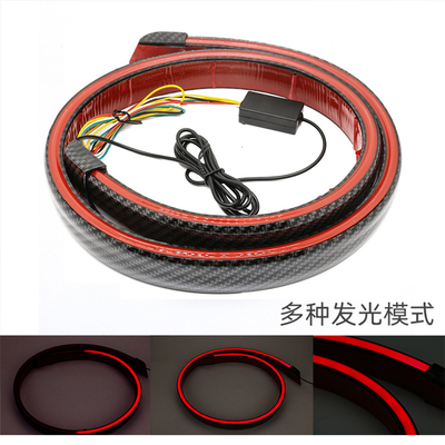 fibra principale flessibile del carbonio della luce della coda dell'automobile di 5W 12V per l'aviatore