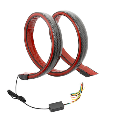 fibra principale flessibile del carbonio della luce della coda dell'automobile di 5W 12V per l'aviatore