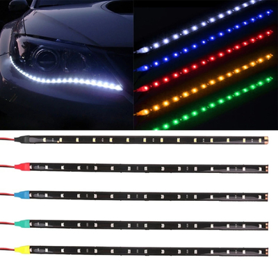 luce di avvertimento di emergenza della toppa della banda a tubo del faro LED dell'automobile di 30cm 3528