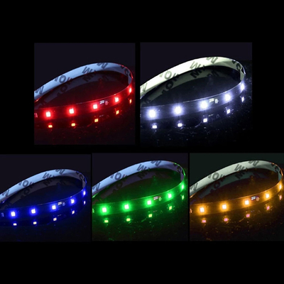 luce di avvertimento di emergenza della toppa della banda a tubo del faro LED dell'automobile di 30cm 3528