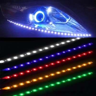 luce di avvertimento di emergenza della toppa della banda a tubo del faro LED dell'automobile di 30cm 3528